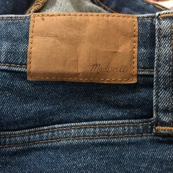 MADEWELL The High Rise Slim Boy Jean Size 32T - Picture 10 of 10